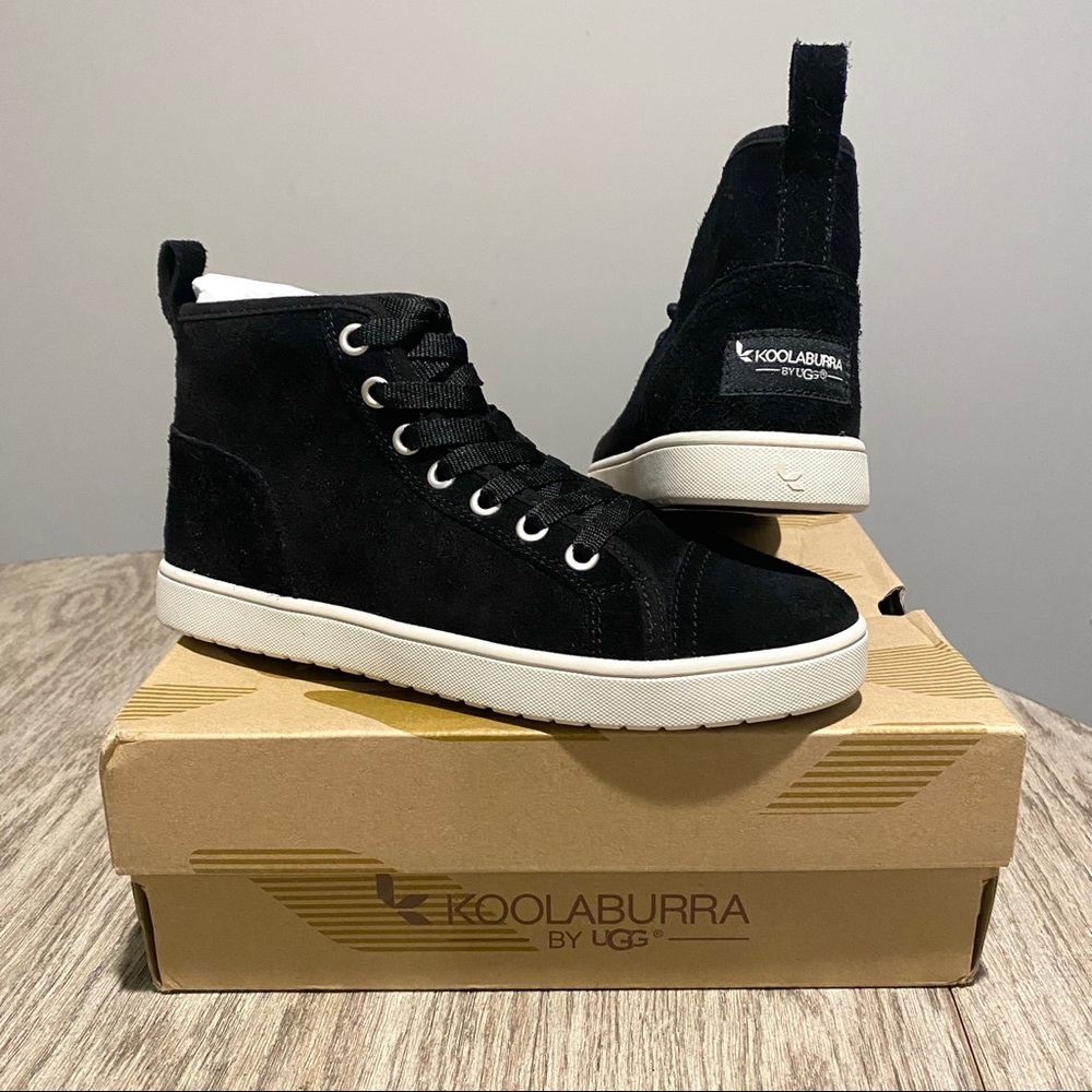 Koolaburra by UGG W Kellen High Top Suede Sneakers